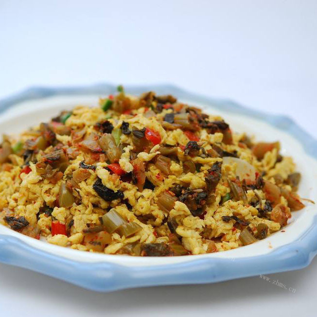 美味香菜炒蛋