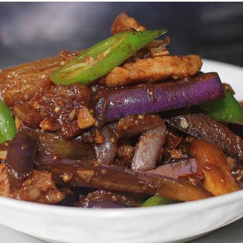 家常菜炒茄子