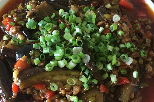 家常肉末茄子