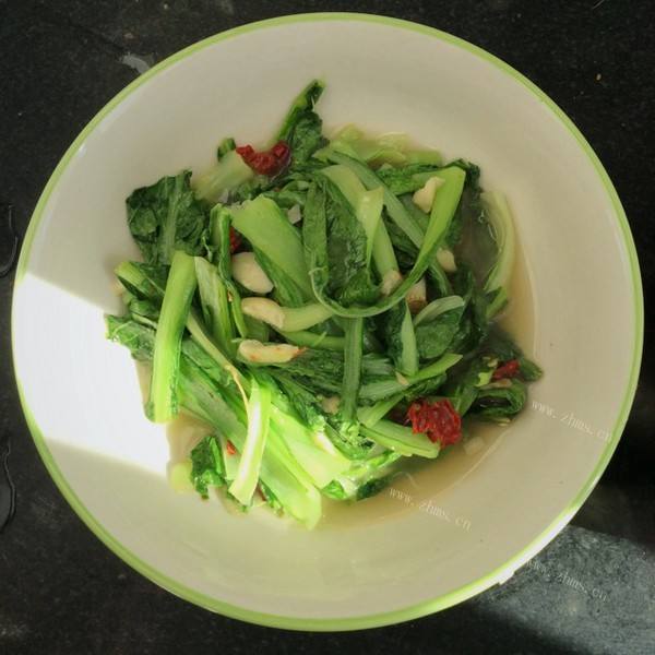 甘脆的清炒白菜