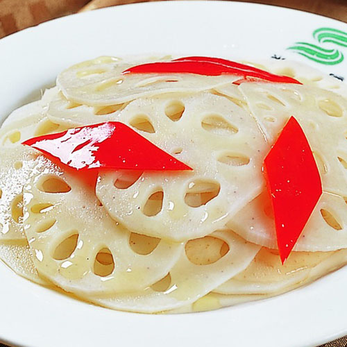 简单版醋溜藕片