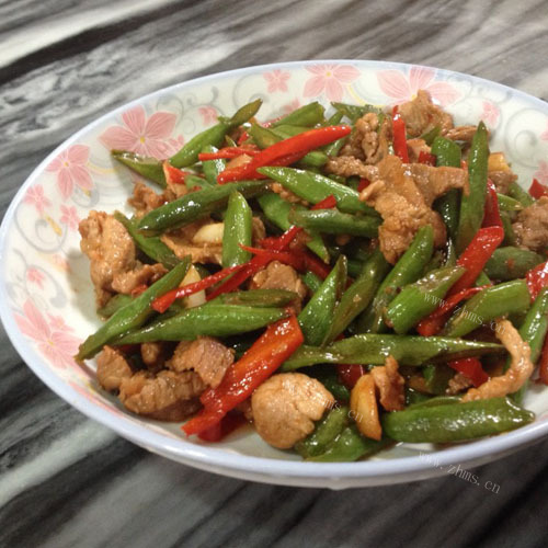 「念念不忘」四季豆炒肉