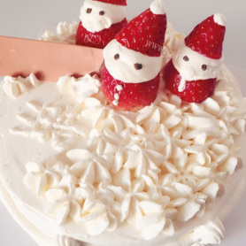 创意圣诞老人蛋糕