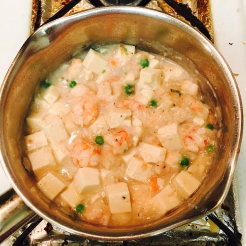 美美厨房之虾仁豆腐
