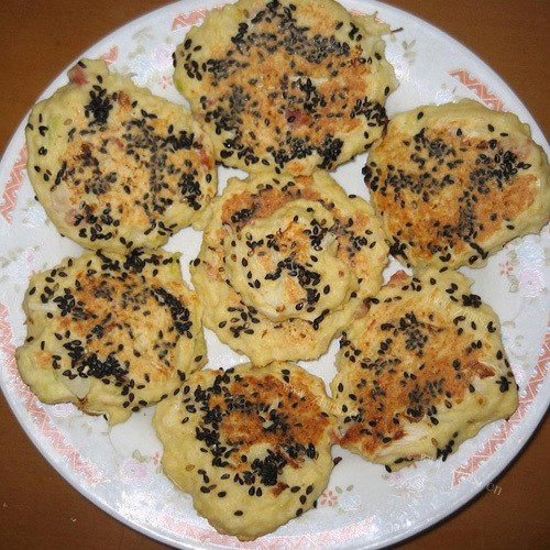 营养豆腐渣饼