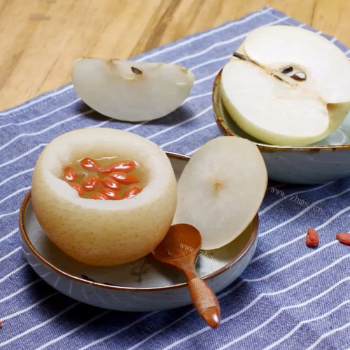 家常鸭梨炖冰糖