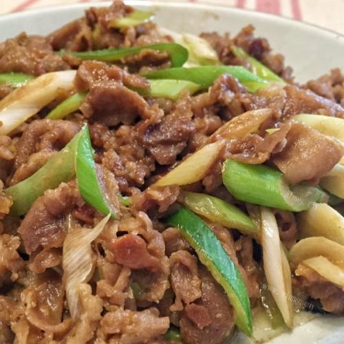 家庭版-炒羊肉