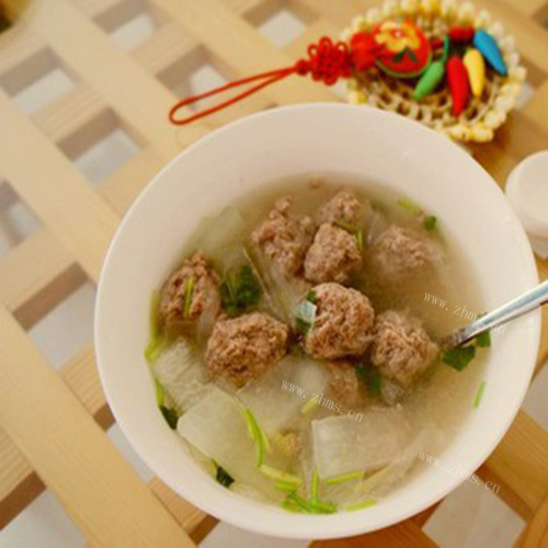 好喝的冬瓜羊肉丸子汤