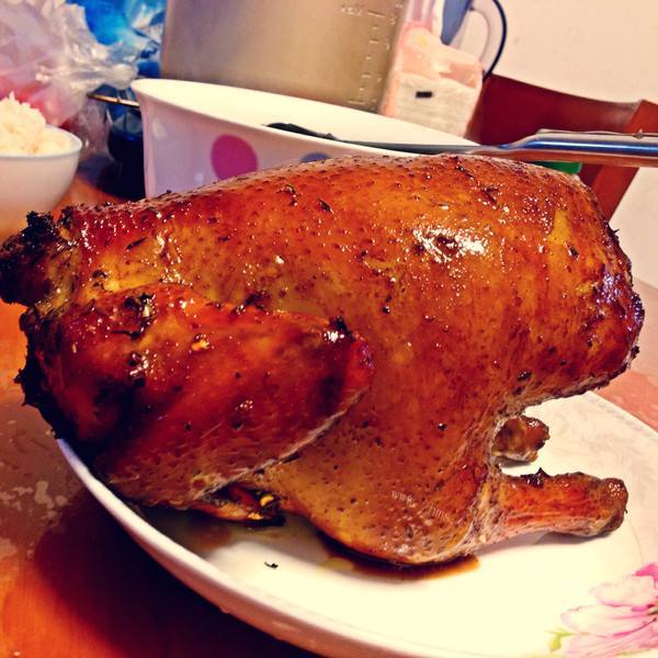美味酱香烤鸡