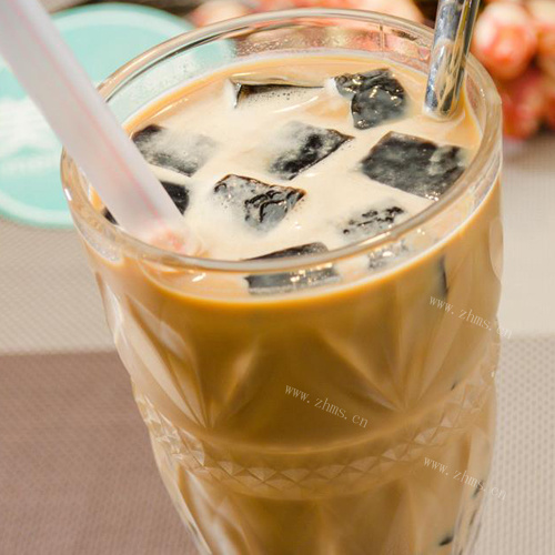 家庭版仙草奶茶