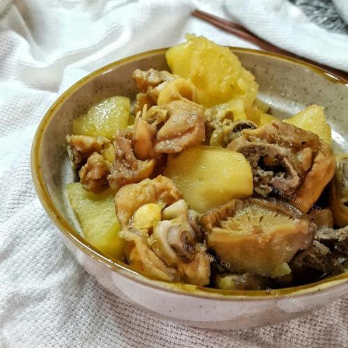#回忆#鸡腿炖土豆