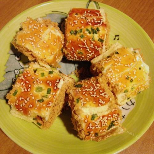 自制肉松面包卷