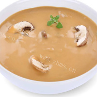 简单美味的蘑菇汤