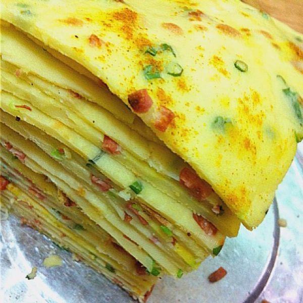 简单的鸡蛋饼