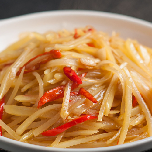 蚝油土豆丝