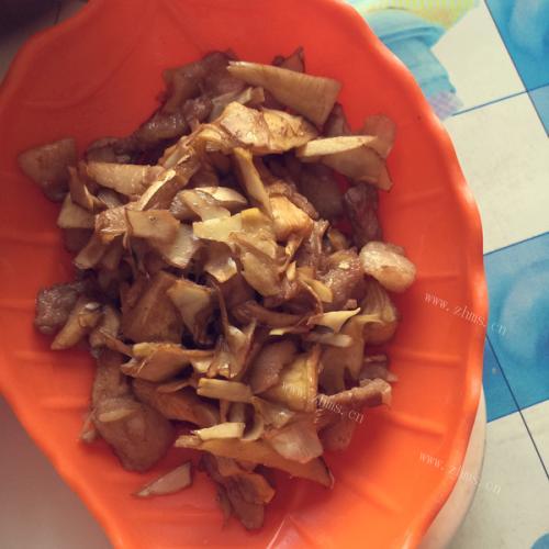 好吃的冬笋炒肉