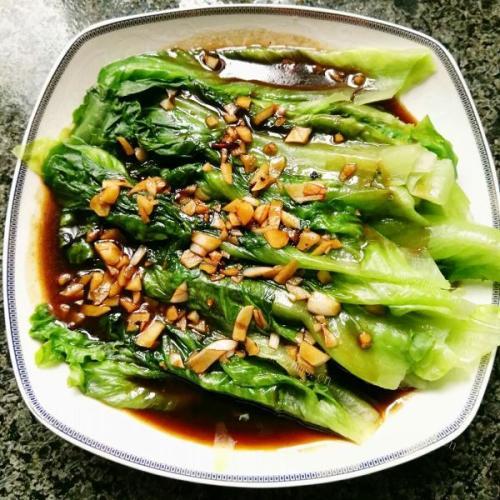 家常蚝油生菜的做法