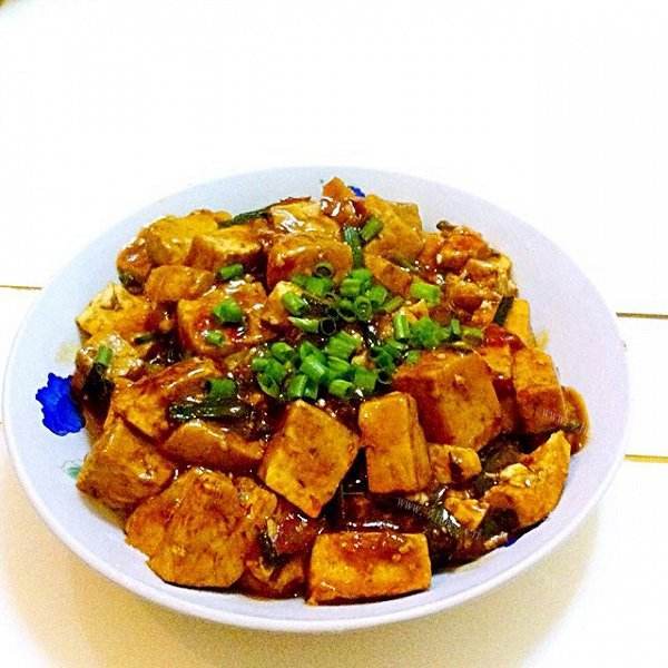 简单的红烧豆腐