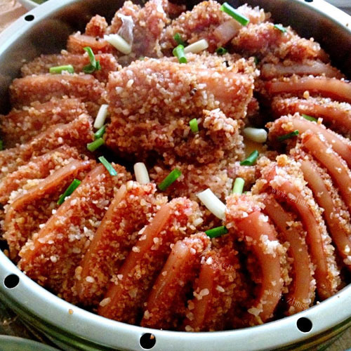 自制蒸肉米粉
