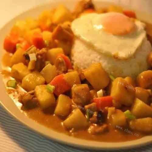 开胃的咖喱饭
