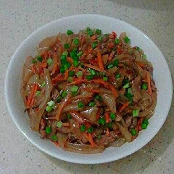 美味的粉皮靠肉的做法