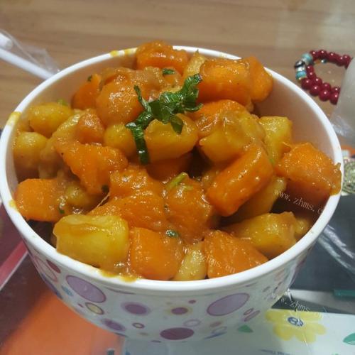 养颜的土豆炖南瓜