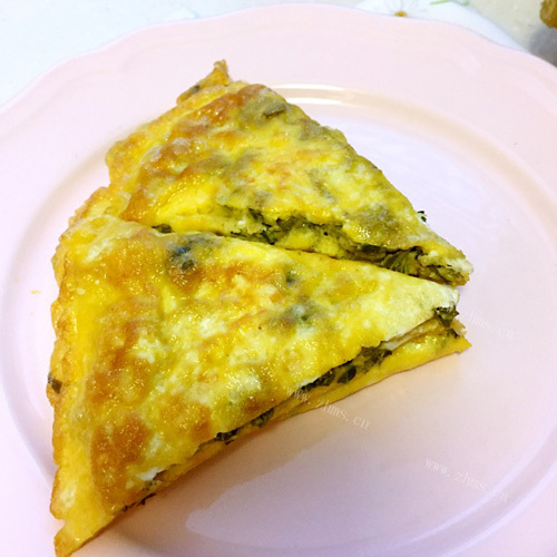 妈妈教我做香椿鸡蛋饼