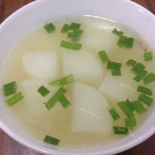清淡白萝卜汤