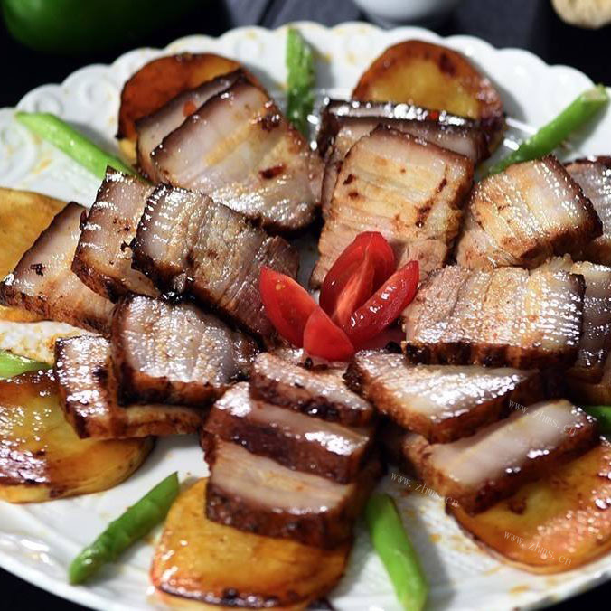 家常菜香烤五花肉