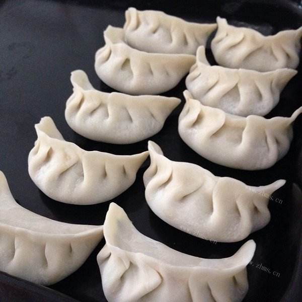 自制的三鲜馅饺子