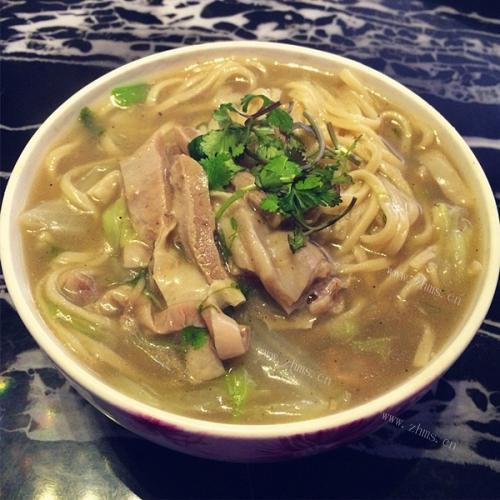 好吃的抻面