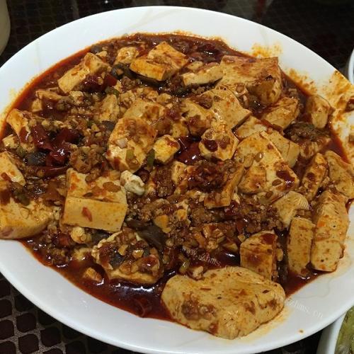 诱人的麻婆豆腐的家常做法
