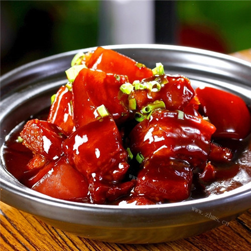 开胃的车厘子红烧肉