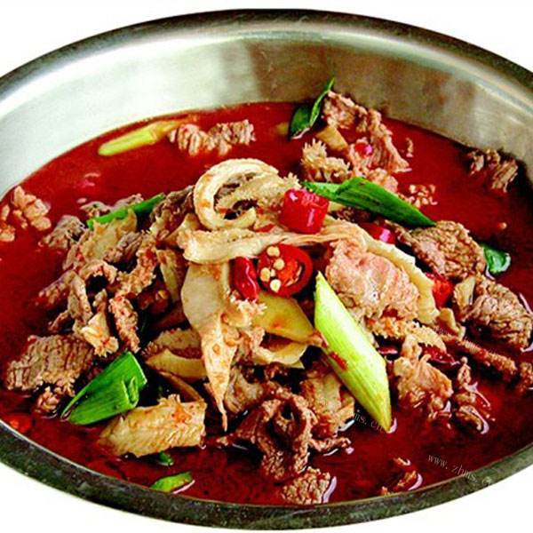 妈妈做的牛肉火锅