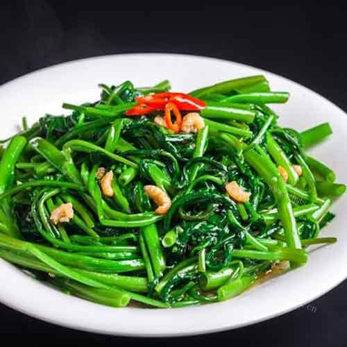 家庭版清炒空心菜