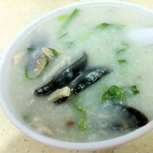 皮蛋粥（简单版）