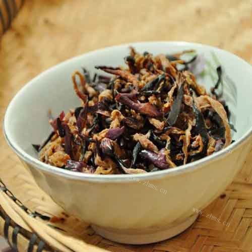 诱人的茄子干 