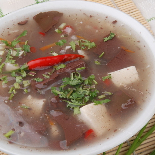 补铁鸭血汤