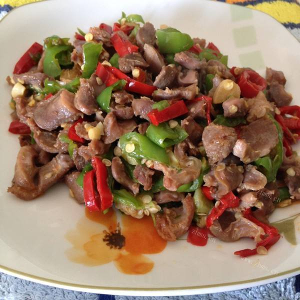 家常榨菜鸡胗