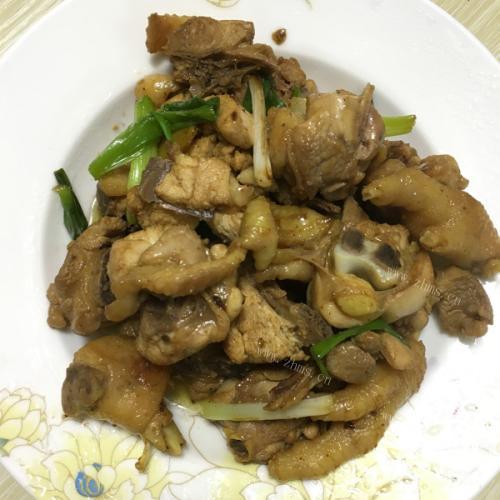 营养炒葱椒鸡