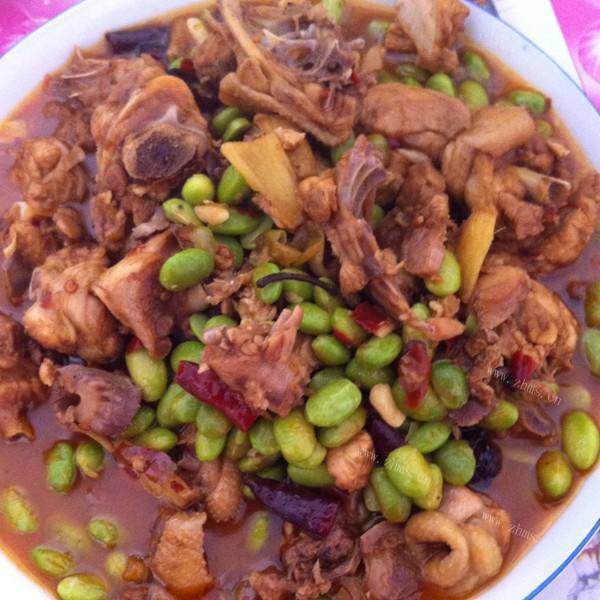 DIY美食-毛豆烧鸡