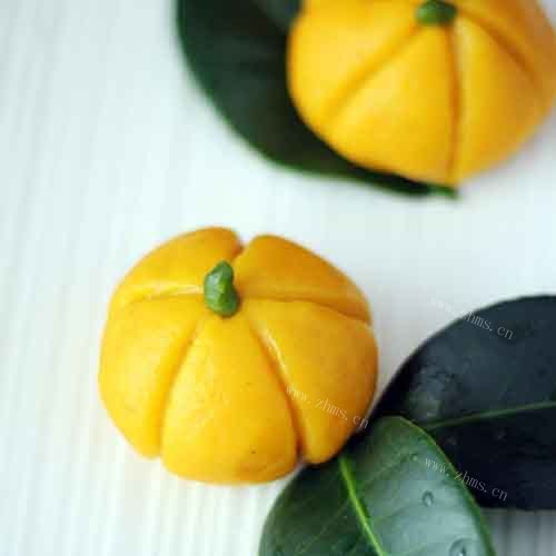 南瓜豆沙包
