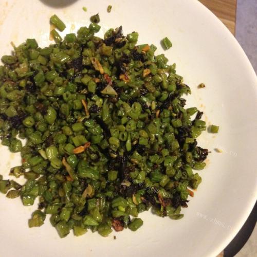 家常橄榄菜四季豆