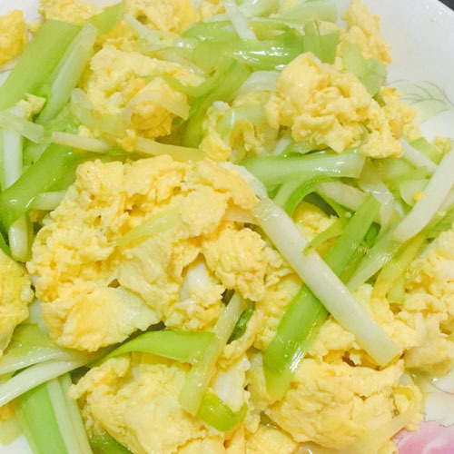 家常菜韭黄炒蛋