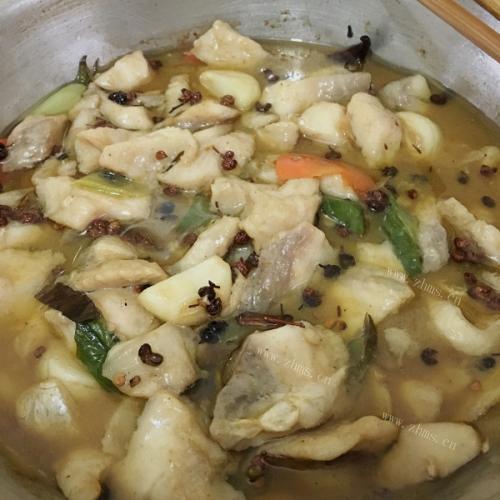 绿色食物水煮鱼片