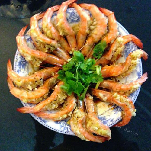 蒜蓉开边虾