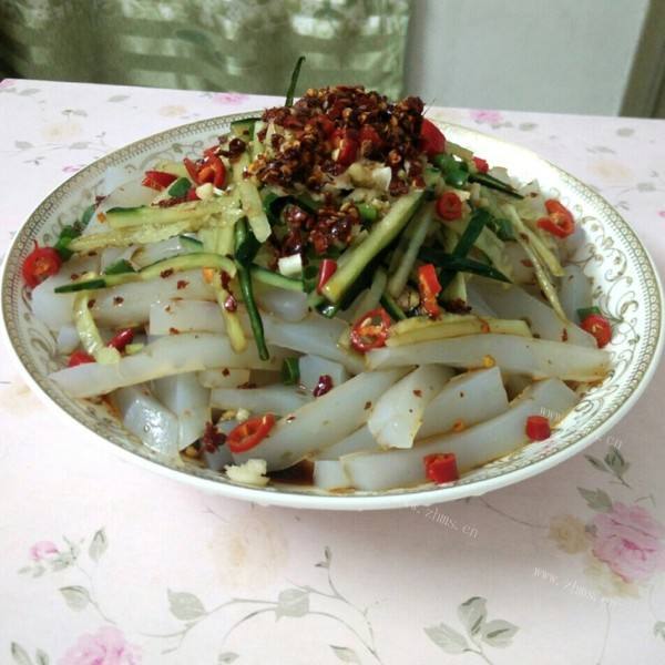 开胃的豌豆凉粉