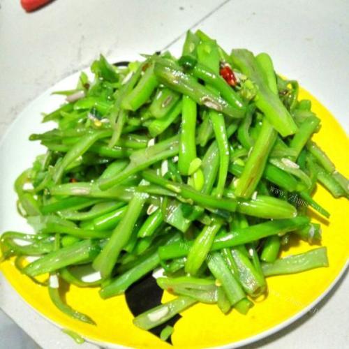 意犹未尽的清炒四季豆