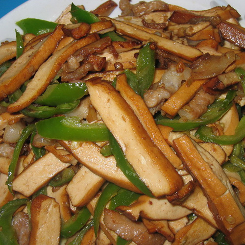 营养均衡的香干炒肉丝