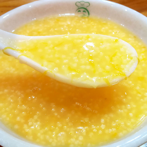 咸香的山药玉米粥